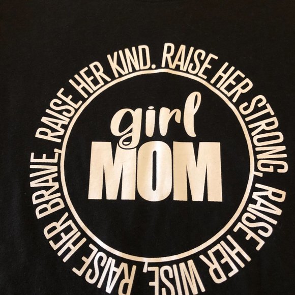 NWOT Cool Positive Tees "Girl Mom" T-Shirt - Picture 4 of 5